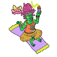 Dream Catcher Vibes Sticker by James Clapham