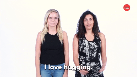 Challenge Hug GIF by BuzzFeed
