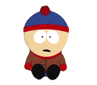 Confused Stan Marsh Sticker by South Park