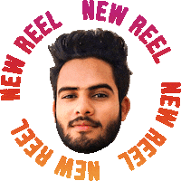 Ayush Verma Sticker by BORN ON INSTAGRAM