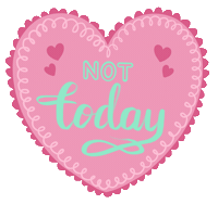 Heart No Sticker by Elsa Isabella
