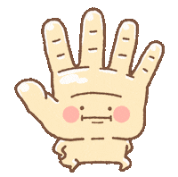 Fun Hand Sticker