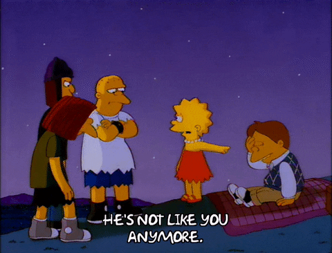 lisa simpson dolph starbeam GIF
