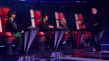 the voice ok GIF by Productions Déferlantes