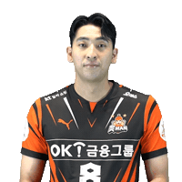 okfngroup 읏맨배구단 읏맨프로배구단 ok금융그룹읏맨배구단 차지환 Sticker