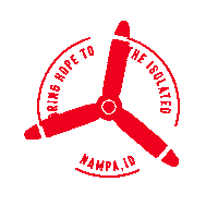 Heart Thank You Sticker by Mission Aviation Fellowship