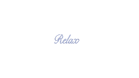 Chill Relax Sticker by COMMON HEPATICA