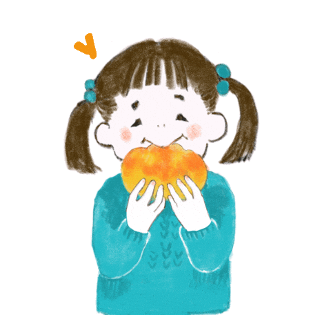 28fb7aae6d7846a2930ef78a68ae68 giphyupload food girl yummy Sticker