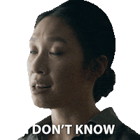 I Dont Know Sticker by NETFLIX