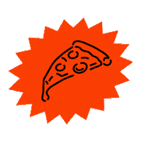 Pizza Lucysloveshack Sticker by Made in the Pile