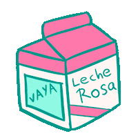 lixisugoi pink drink milk leche Sticker
