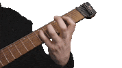 Rock Guitar Sticker by allyoucancontent