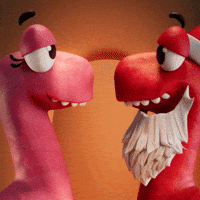 Santa Claus Love GIF by Claynosaurz