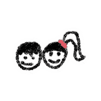 Friends Couple Sticker