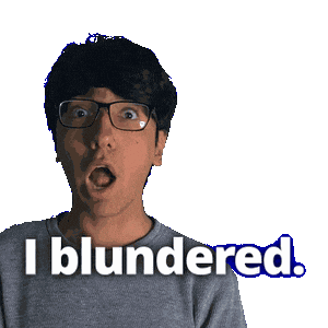 Messed Up Oops Sticker