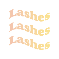 Beauty Lash Sticker by LashBeePro