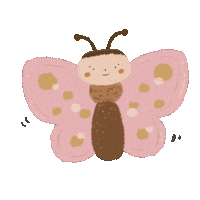 Butterfly Flying Sticker