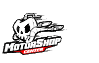 Motorshopcenter skull motor tienda dirtbike Sticker