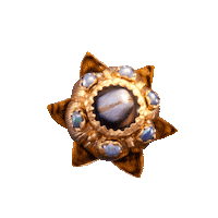3D Gold Sticker by Carol Civre