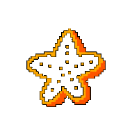 Pixel Summer Sticker