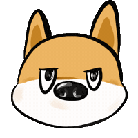 Angry Dog Sticker