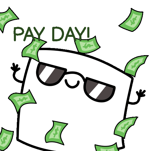 Pay Day Coffee Sticker