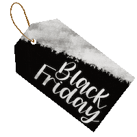 Black Friday Thank You Sticker