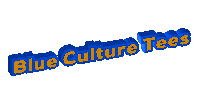 BlueCultureTees bct blue culture tees Sticker