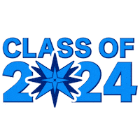 Class Of 2024 Sticker by Moravian University