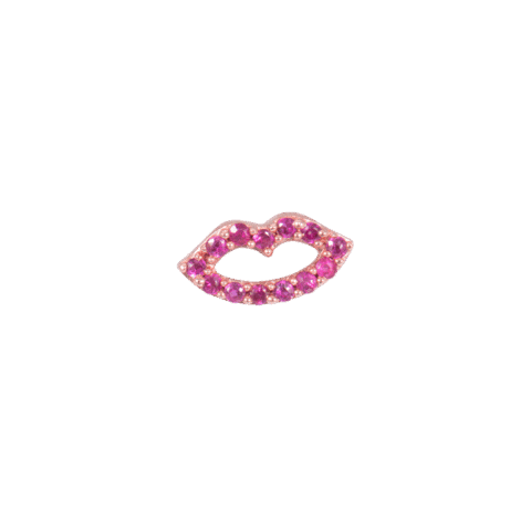 Lips Ruby Sticker by Ali Weiss Jewelry