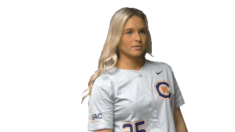 Happy Softball Sticker by Carson-Newman Athletics