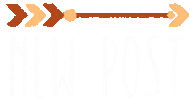 Arrow New Post Sticker by JustLago