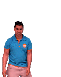 bill gates dab Sticker by Coolblue