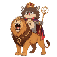Zodiac Sign Lion Sticker