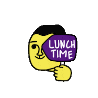 Hungry Face Sticker