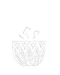 JuttaLuukkonenDesign food steam restaurant bowl Sticker