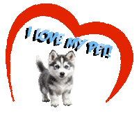 My Pet Love Sticker