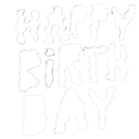 Happy Birthday Sticker