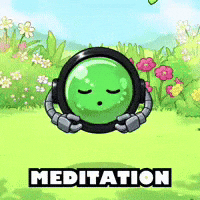 Relax Meditation GIF by InfiNFT Royale