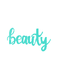 Beauty Calligraphy Sticker