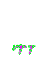 neon swipe up Sticker by Luv Aj