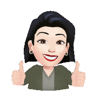 Thumbs Sticker by Mama Sharon