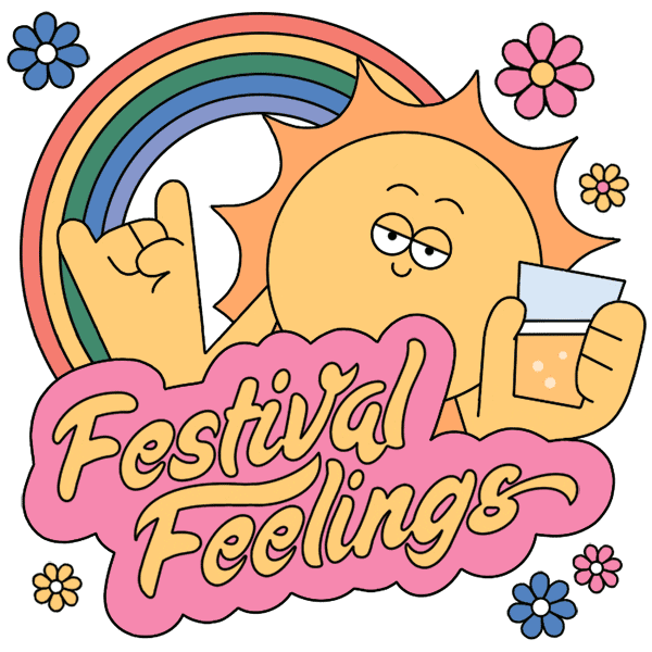 jellylondon summer holiday festival rock GIF