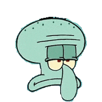 squidward STICKER by imoji