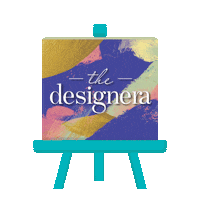 designera love art design paint Sticker
