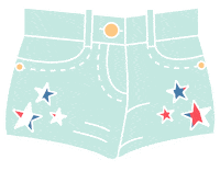 American Party Sticker by Cosmopolitan