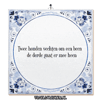 Humor Samenwerking Sticker by Tegelspreuken.nl