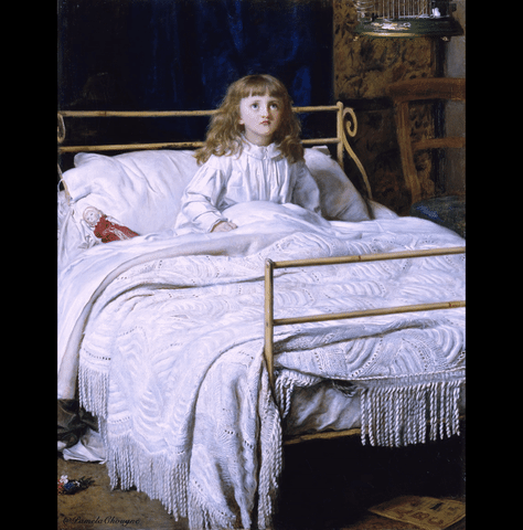 Waking John Everett Millais GIF