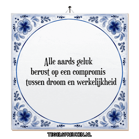 Humor Hoop Sticker by Tegelspreuken.nl
