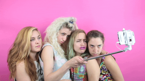 selfie say cheese GIF by Chastity Belt